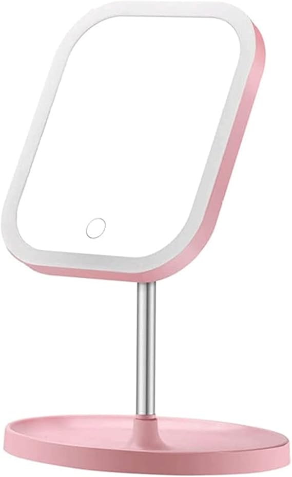 مرآة مكياج LED تلسكوبية