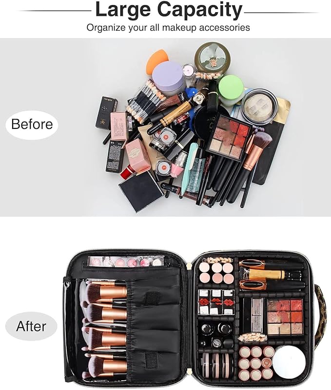 جيوني - حقيبة مستحضرات تجميل بطبعة الفهد