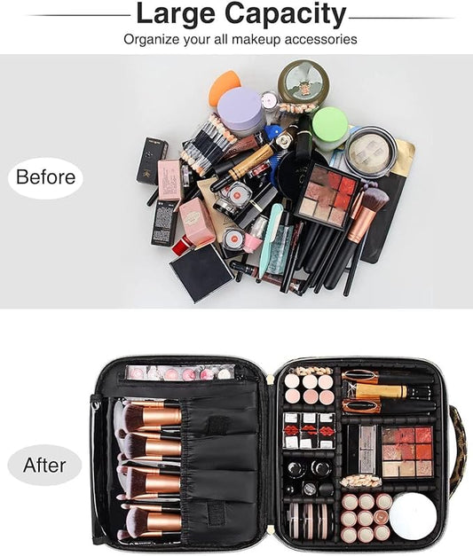 جيوني - حقيبة مستحضرات تجميل بطبعة الفهد